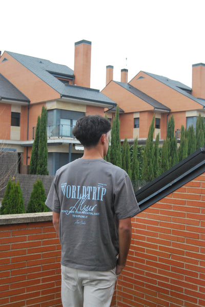 Worldtrip Tee Grey