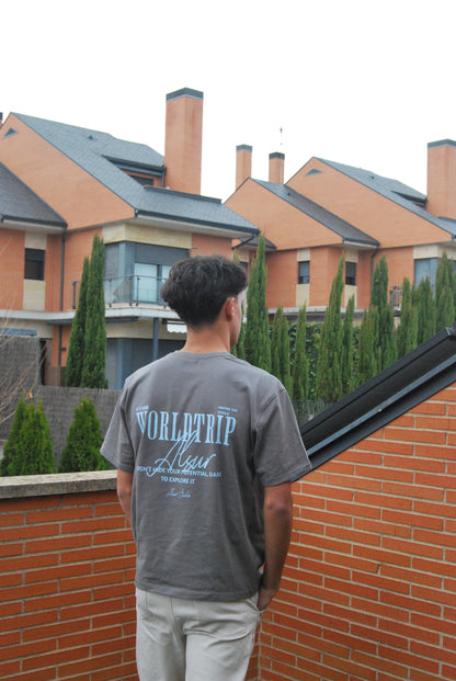 Worldtrip Tee Grey