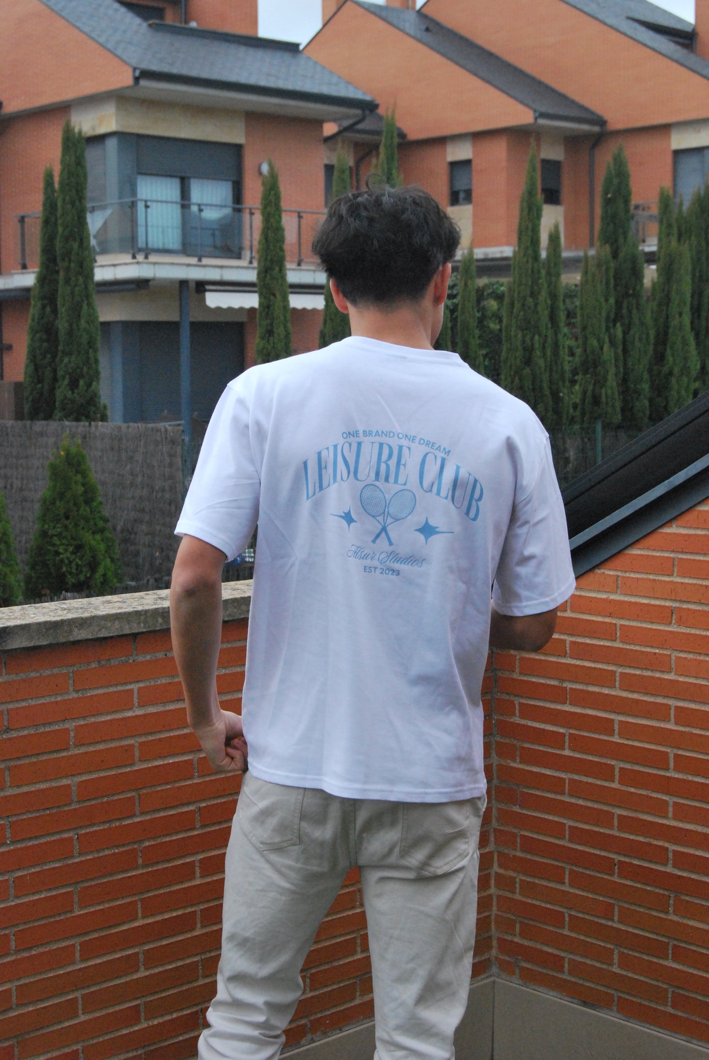 Leisure Club Tee White