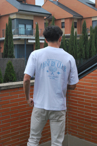 Leisure Club Tee White