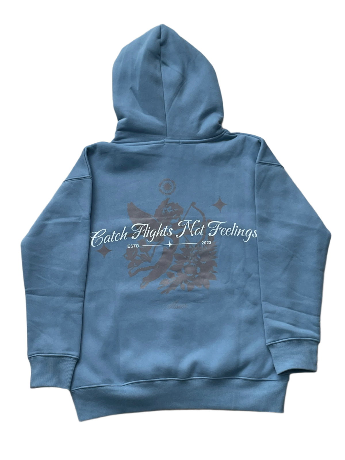 Kids Cupid Hoddie-Light Blue