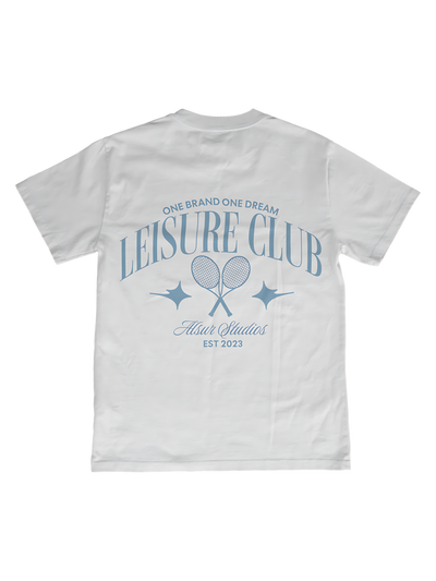 Leisure Club Tee White