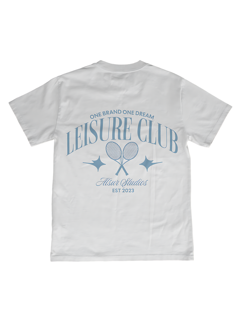 Leisure Club Tee White