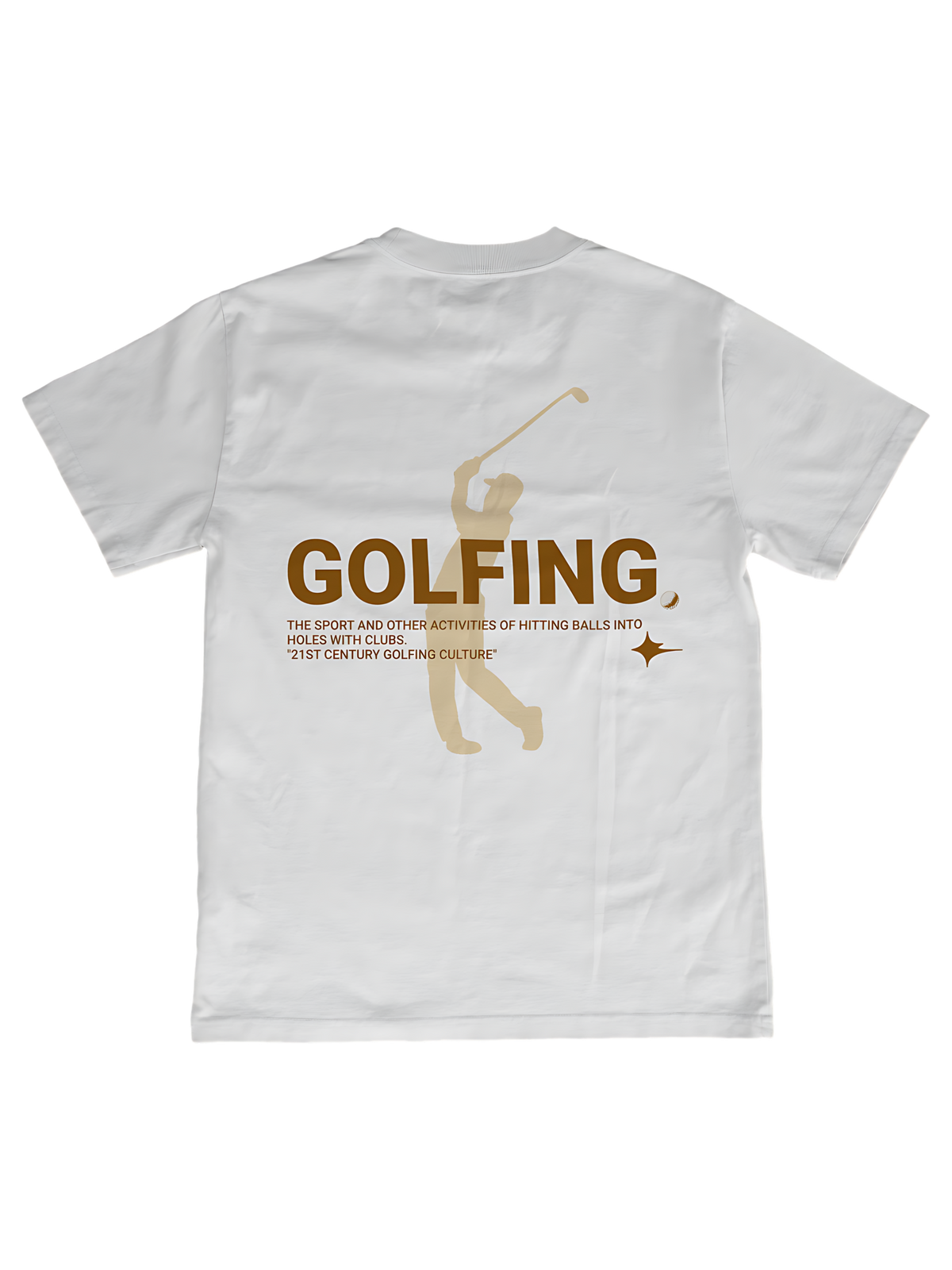 Goolfing Tee White