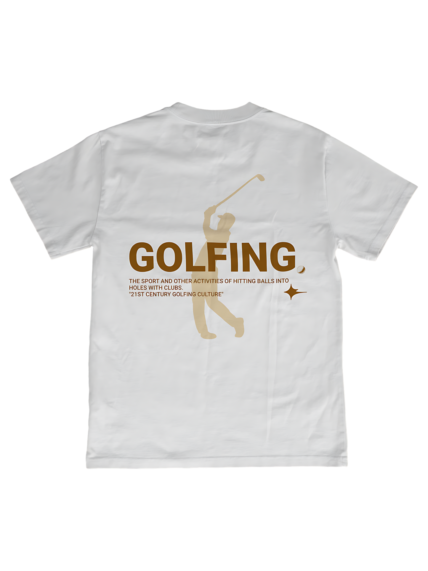 Goolfing Tee White