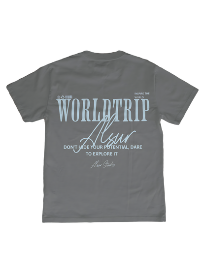 Worldtrip Tee Grey